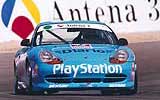 V&iacute;ctor M. Fern&aacute;ndez con el Porsche GT3 Cup
