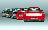 Todos los diferentes Porsche 911 Turbo