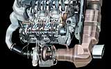 Radiograf&iacute;a del motor 3.6 biturbo de 420 CV