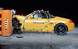 Prueba de choque con el Boxster