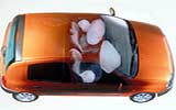 Airbag frontal y lateral del Clio