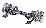 Suspensi&oacute;n trasera del Saab 9-3