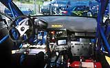 Interior del Subaru Impreza WRC 2001