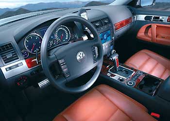 Salpicadero del Touareg V10 TDI