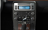Volvo S80. Modelo 2009. Imagen interior. Consola central. Mandos del climatizador.