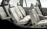 Interior con siete asientos