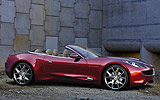 Fisker Sunset Concept. Prototipo 2009. Imagen. Frontal lateral.