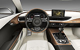 Audi Sportback Concept. Prototipo 2009. Imagen. Interior