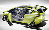 Ford iosis MAX Concept. Prototipo 2009. Imagen. Posterior lateral