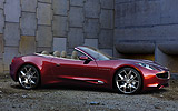 Fisker S Sunset. Prototipo 2009. Imagen. Frontal lateral