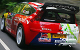 Citro�n C4 WRC HYmotion4 . Prototipo 2008. Imagen. Exterior. Movimiento. Posterior lateral