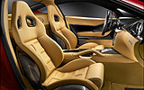 Ferrari 599 GTB F1. Modelo 2008. Imagen. Interior. Asientos. Volante.