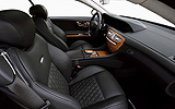 Mercedes-Benz&nbsp;CL 63 AMG. Modelo 2008. Imagen. Interior. Asientos. Volante. Consola central.