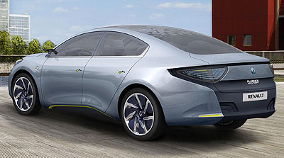 Renault Fluence Zero Emission Concept (2009)