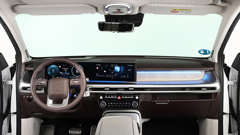 Hyundai IONIQ 9 (2025) - Imágenes interiores Foto de - hyundai ioniq-9 2025