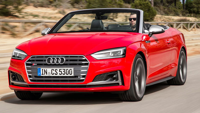 Audi A5 Cabrio y S5 Cabrio 2017 - Información general