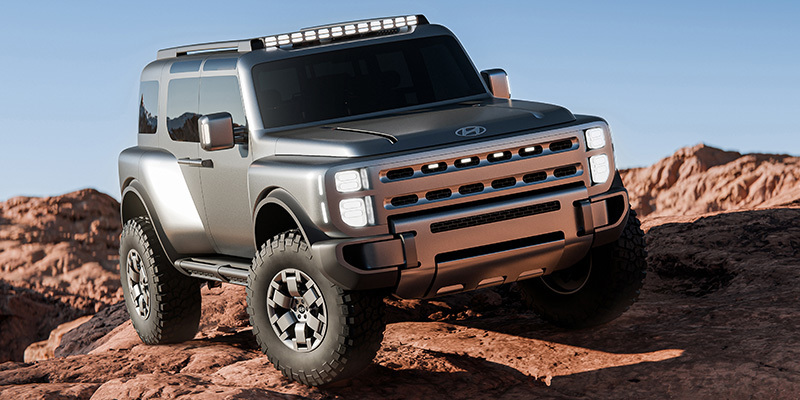 Hyundai Boulder Concept (prototipo) - Imágenes exteriores Foto de - hyundai boulder-concept