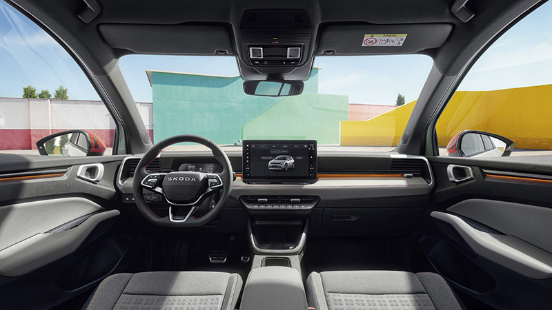 Škoda Epiq (2027) - Imágenes interiores Foto de - skoda epiq 2027
