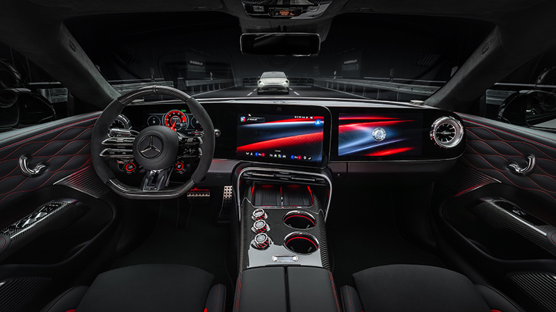 Mercedes-AMG GT Coupé (2026) - Imágenes interiores Foto de - mercedes amg-gt 2026