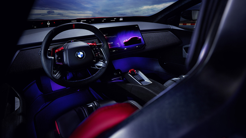 BMW M Concept Neue Klasse (prototipo) - Imágenes interiores Foto de - bmw m-concept-neue-klasse