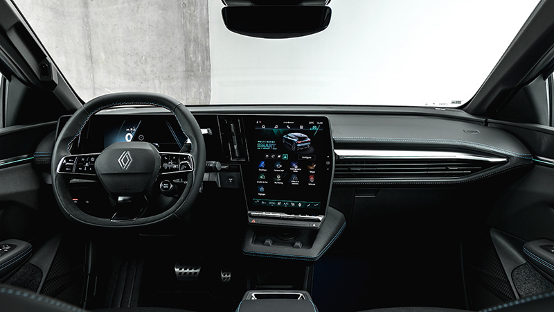 Renault Megane E-TECH (2027) - Imágenes interiores Foto de - renault megane 2027