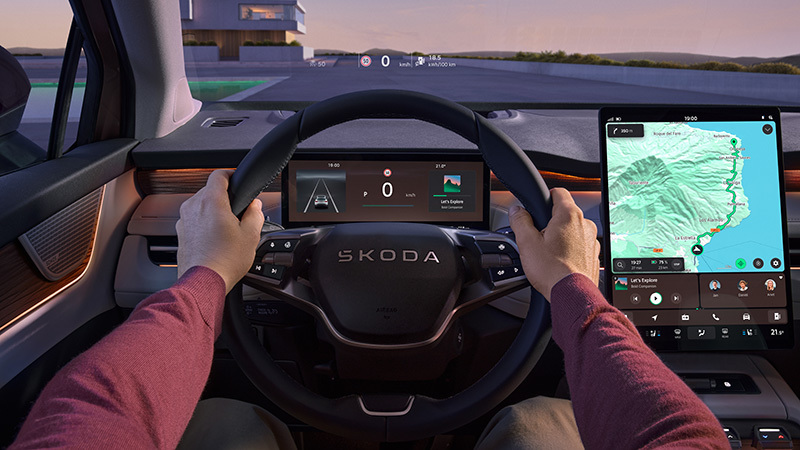 Skoda Peaq (2027) - Imágenes interiores Foto de - skoda peaq 2027