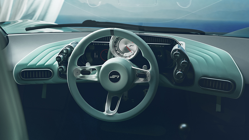Gordon Murray Automotive S1 - Interior Foto de - gordon-murray-automotive s1 2027