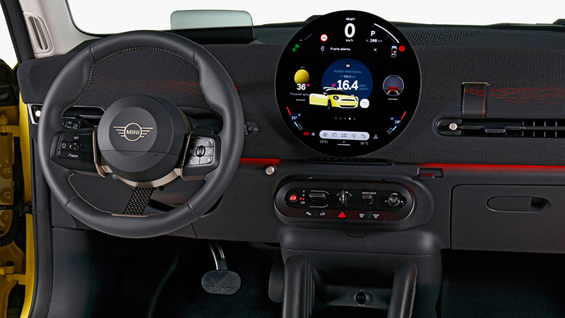 MINI Cooper SE (2024) - Imágenes interiores Foto de - mini mini 2024