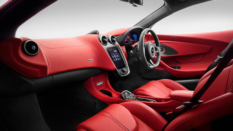 McLaren 570GT. Imágenes interiores. Foto de - mclaren 570gt 2016