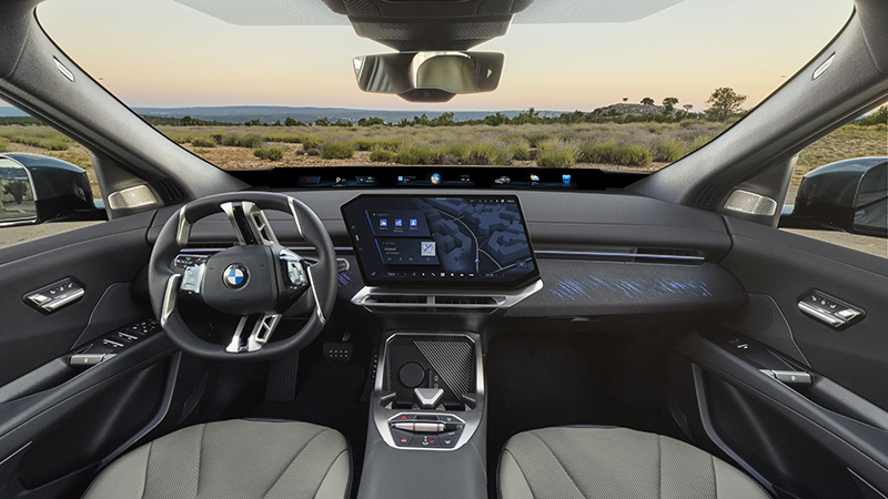 BMW iX4 (2027) - Imágenes interiores Foto de - bmw ix4 2027