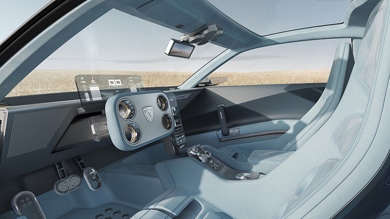 Peugeot RCZ Vision (prototipo) - Imágenes interiores Foto de - peugeot rcz-vision-prototipo
