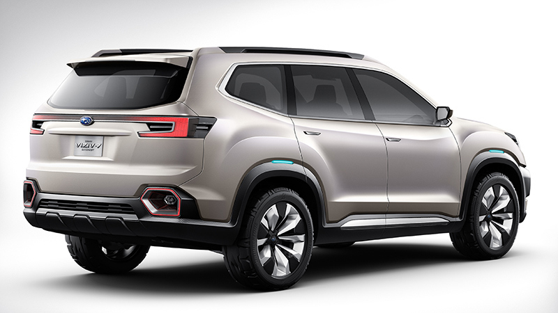 Subaru VIZIV-7 SUV Concept. Imágenes exteriores. Foto de - subaru viziv-7-suv-concept-prototipo