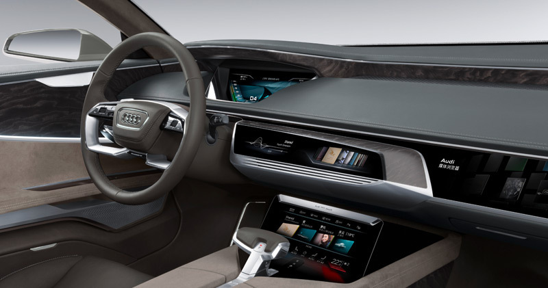 Audi prologue allroad. Imágenes interiores. Foto de - audi prologue-allroad-prototipo