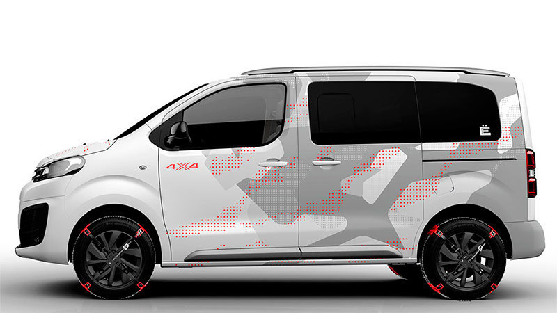 Citroën Spacetourer 4x4 Ë Concept. Imágenes exteriores e interiores Foto de - citroen spacetourer-4x4-e-concept