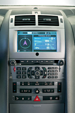 Pantalla en Peugeot 407 - Control de la Temperatura y