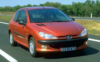 Peugeot 206 3p XT  HDi 70 (2001-2005). Precio y ficha técnica.
