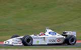 Johnny Herbert Stewart Ford GP de Europa 99. Primera victoria del Cosworth V10.
