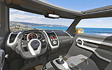 Fisker Sunset Concept. Prototipo 2009. Imagen. Interior