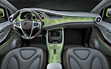 Mercedes-Benz BlueZero E-Cell. Prototipo 2009. Imagen. Interior