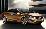 Volvo S60 Concept . Prototipo 2009. Imagen. Frontal lateral.