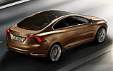 Volvo S60 Concept . Prototipo 2009. Imagen. Posterior lateral