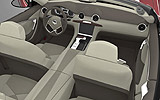 Fisker Sunset Concept. Prototipo 2009. Imagen. Interior.