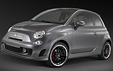 Fiat 500 BEV Electric Car. Prototipo 2010. Imagen. Frontal lateral.