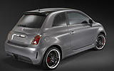 Fiat 500 BEV Electric Car. Prototipo 2010. Imagen. Posterior lateral
