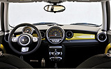 MINI E. Prototipo 2010. Imagen. Interior