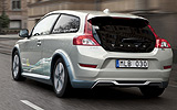 Volvo C30 electric. Prototipo 2010. Imagen. Posterior lateral