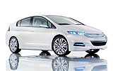 Honda Insight Concept. Prototipo 2008. Imagen. Exterior. Lateral frontal.