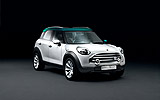 MINI Crossover Concept. Prototipo 2008. Imagen. Exterior. Lateral frontal.