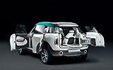 MINI Crossover Concept. Prototipo 2008. Imagen. Exterior. Lateral posterior.