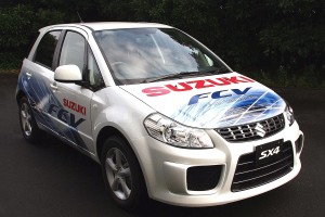 Suzuki SX4 con pila de combustible